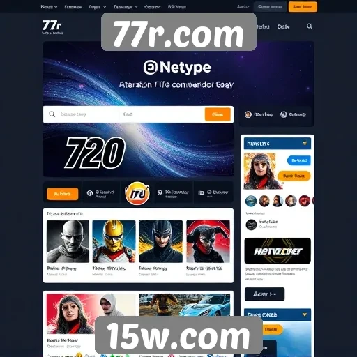 Plataforma 77r.com se destaca pela usabilidade
